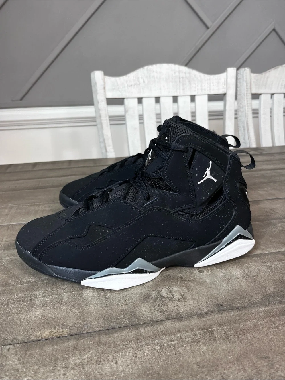 Nike Jordan True Flight Men Sneakers Black/Cool Grey/ Men’s Sz 10.5